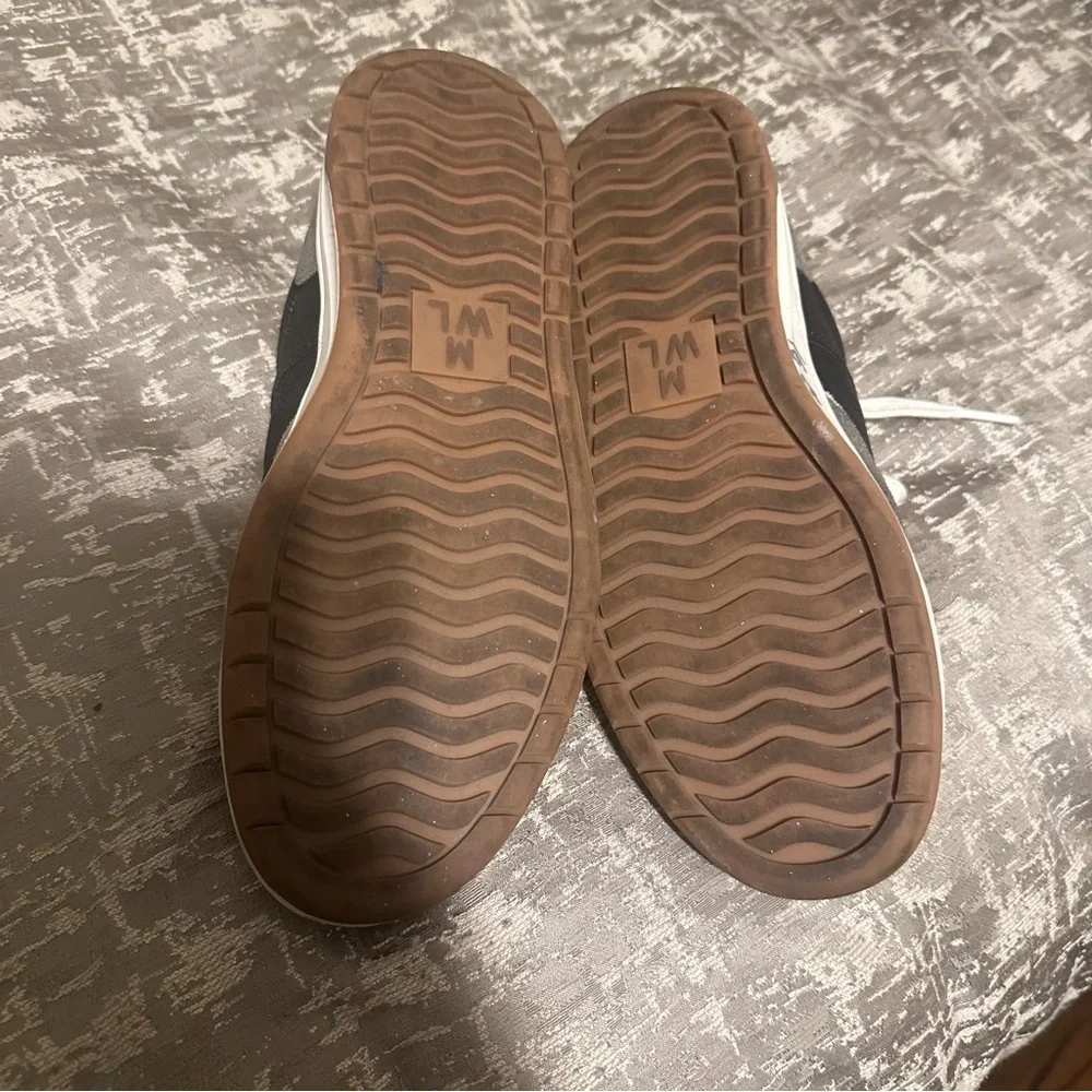 Madewell Court Sneakers in Dark Colorblock Nubuck and Suede Sz: 7.5